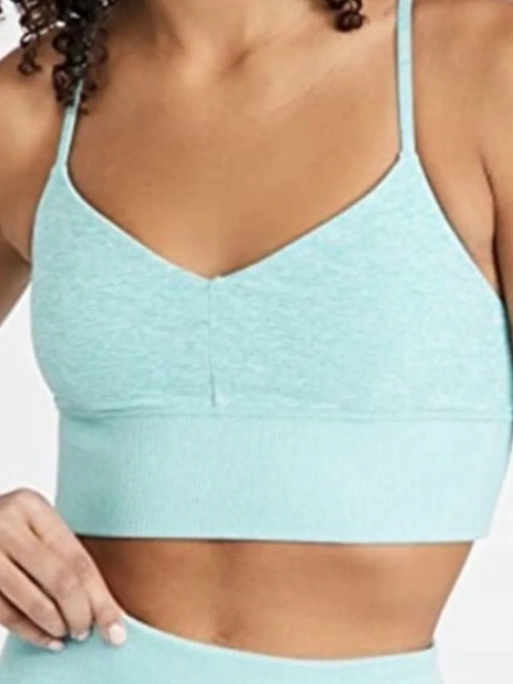 ALO Yoga Alosoft Coord Set Seamless Sports Bra & High Waist Leggings Sz Small